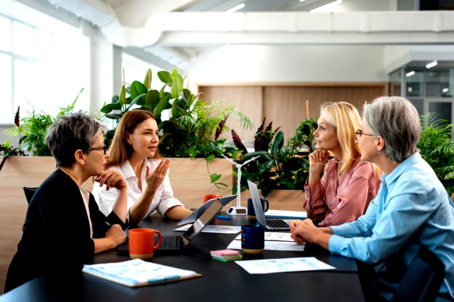 Interfaz intuitiva de software de análisis financiero empresarial